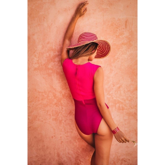 Selena Zip-Up One-Piece by aava - Picture 6 of 16